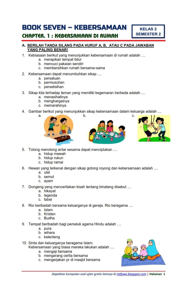 Rahasia Sukses Anak Kelas 3: Kumpulan Contoh Soal Tema 6 Terlengkap 2026 Rahasia Sukses Anak Kelas 3: Kumpulan Contoh Soal Tema 6 Terlengkap 2026